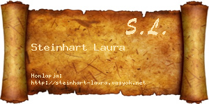 Steinhart Laura névjegykártya